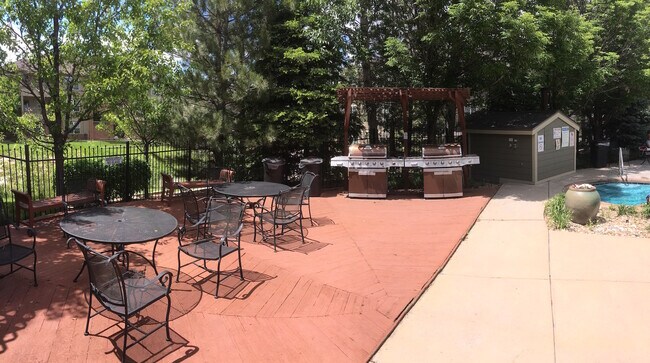 In the pool area this is a community grill and eating area. - 12912 Ironstone Way