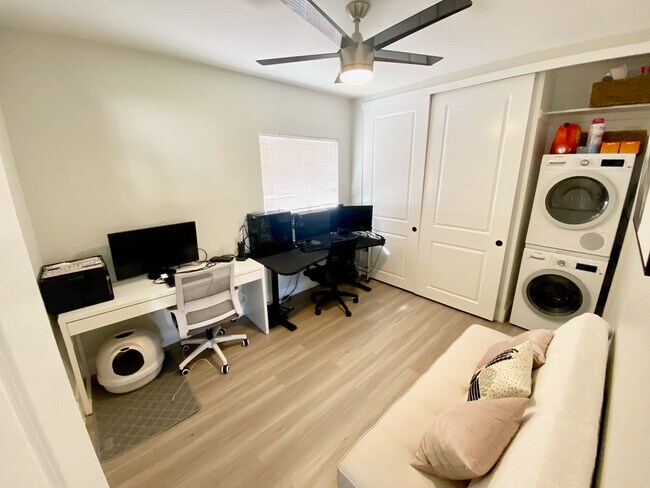 Second Bedroom with In Unit Laundry - 3737 E Turney Ave