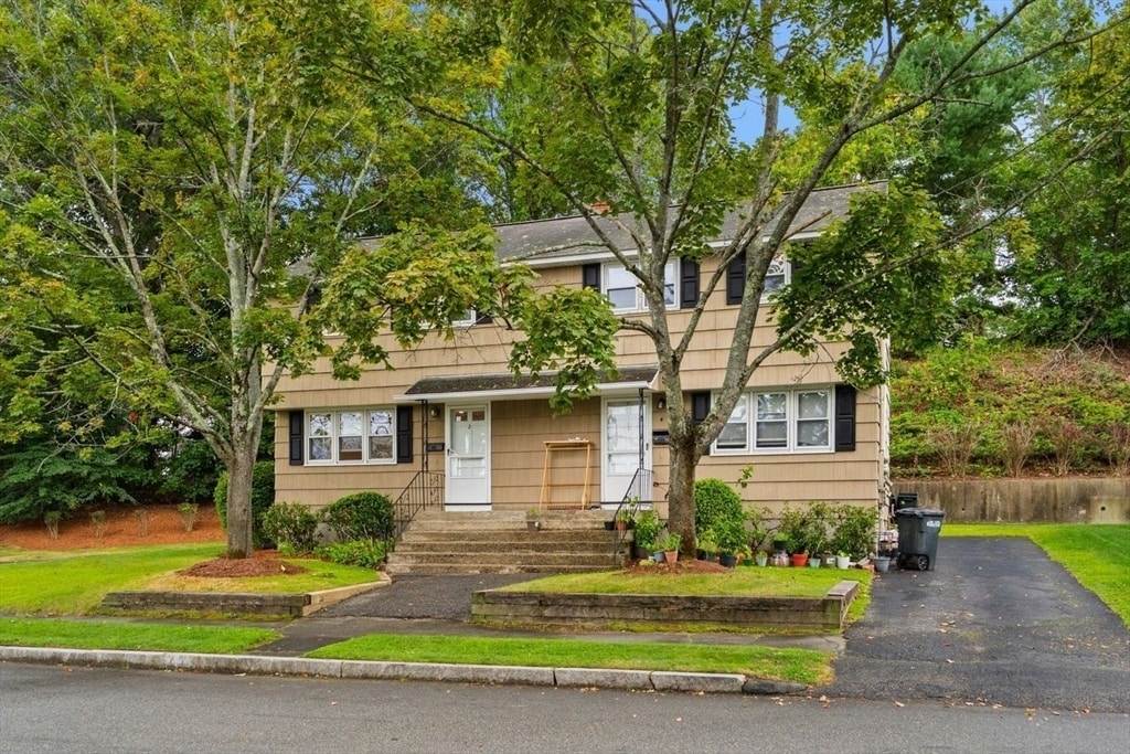 Frontyard and Main Entry - 2 George Rd (Winchester, MA)