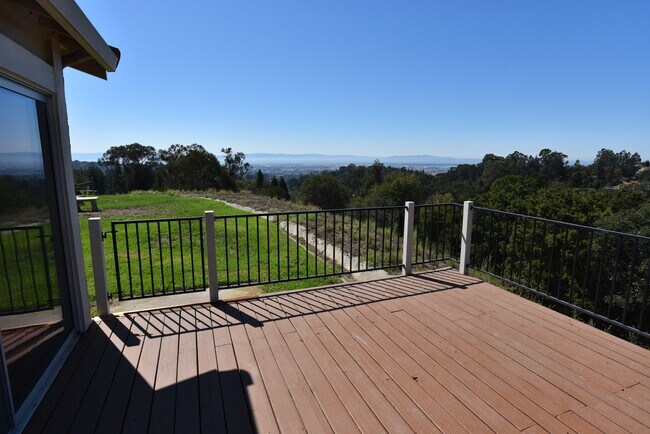 Lawn outside deck - 137 Mountain Valley St