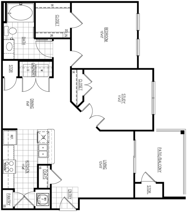 Interior Photo - Burkart Crossing Apartments