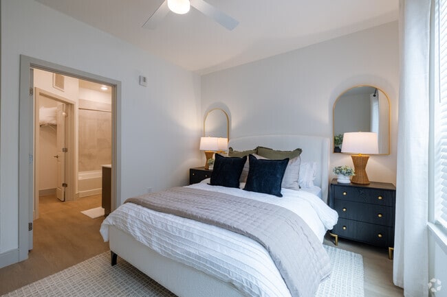 C1 3BR, 2BA - 1,214SF - Primary Bedroom - Dakota at Hillcroft