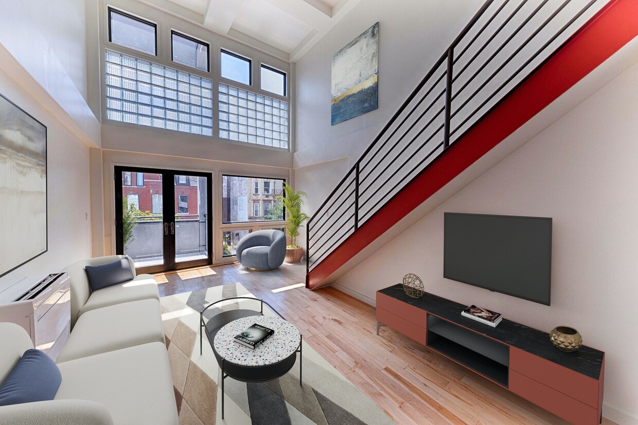 Primary Photo - Stunning duplex w/double height ceiling