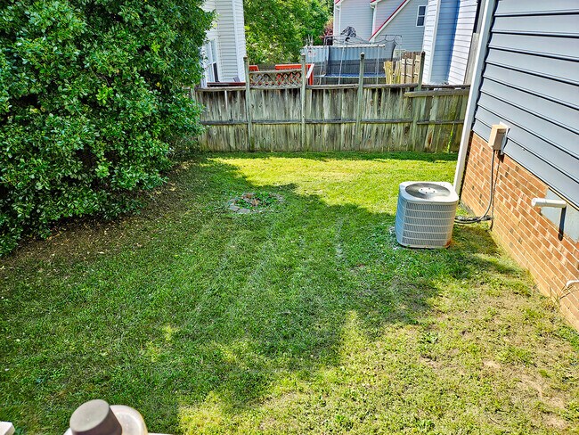 backyard - 642 Tyler Run Dr