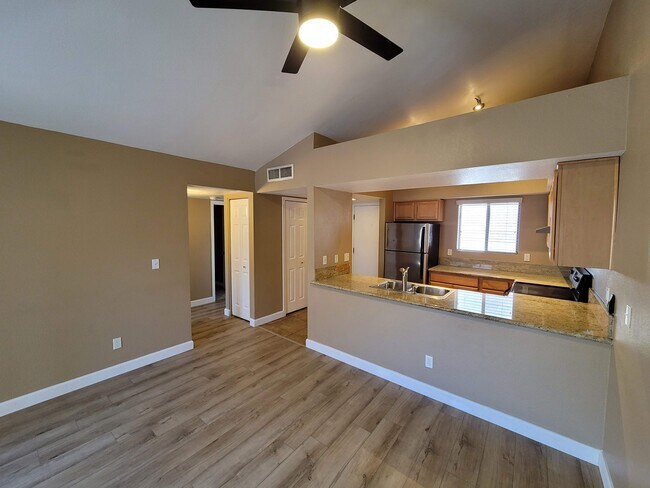 Looking to kitchen and hallway - 1065 W 1st St