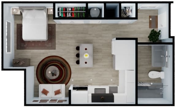 Apartamento tipo estudio - Orchard Overlook
