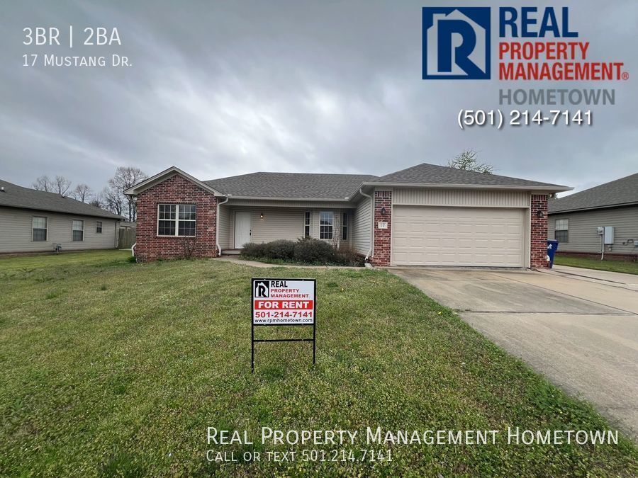 17 Mustang Dr, Cabot, AR 72023 House Rental in Cabot, AR