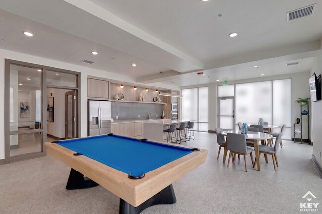 Clubhouse, pool table - Park Centre Apartments