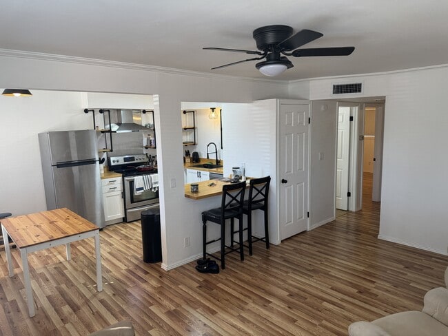 Living room to kitchen - 3626 N 37th St