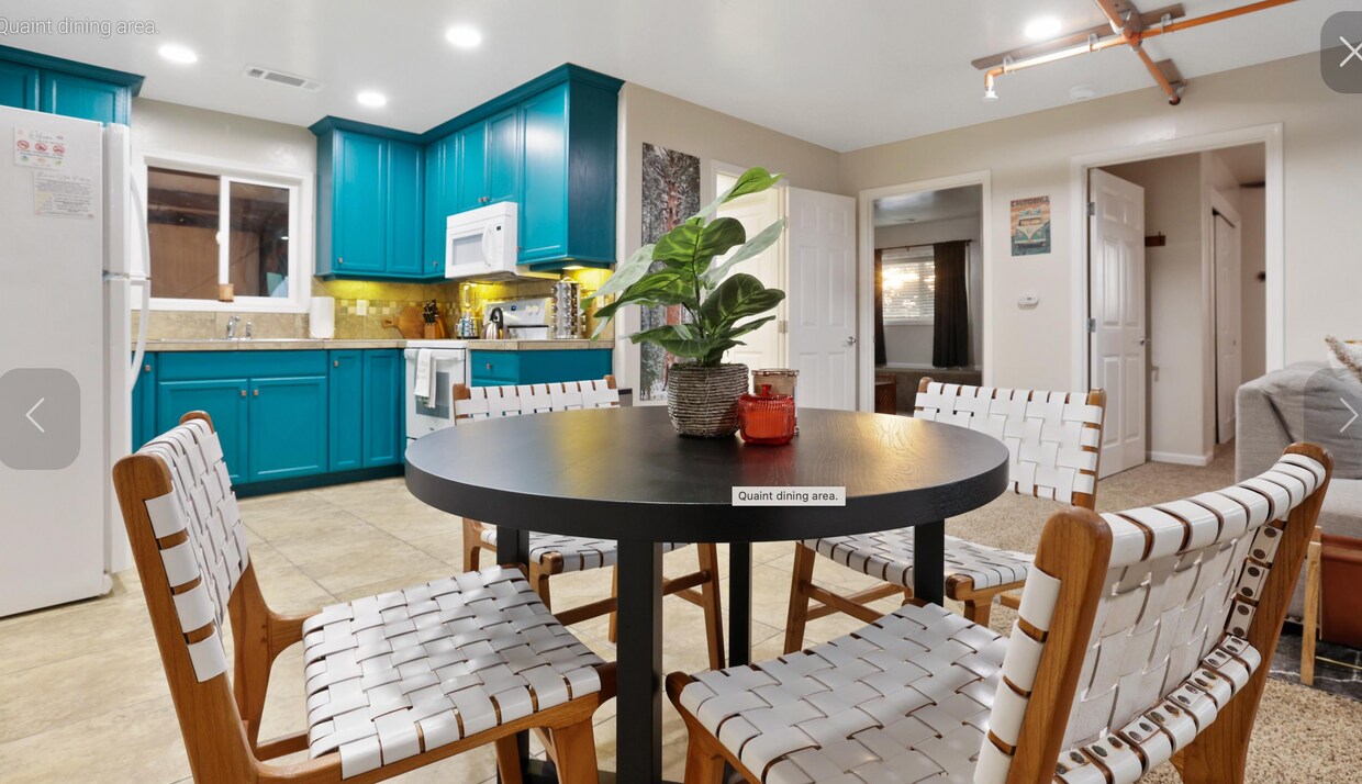 Dining area and kitchen - 25221 Road 68