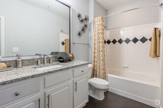 THE DELMAR - PRIMARY BATHROOM - Oaks at Sugarloaf