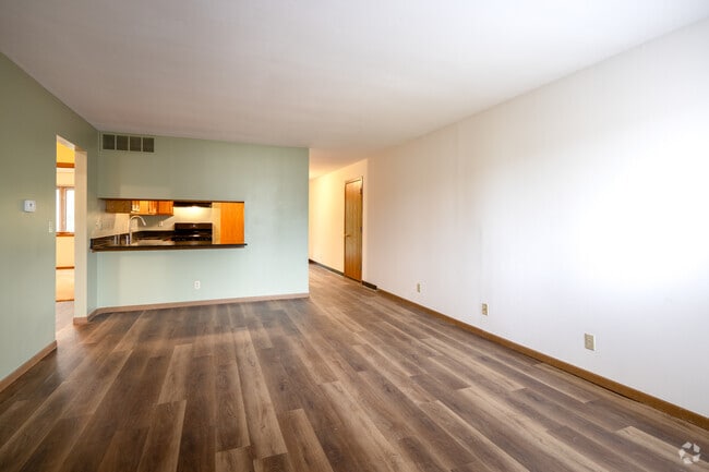 2BR, 1.5BA - 1,100SF - Executive Suite - Dining Room and Living Room - Villa Rosa Apartments