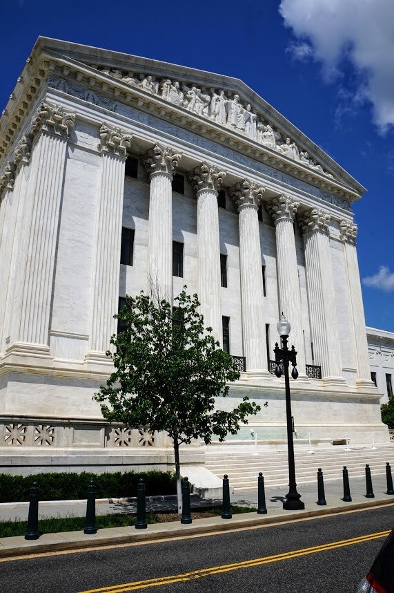 Supreme Court, across 2nd Street - 11 2nd St NE