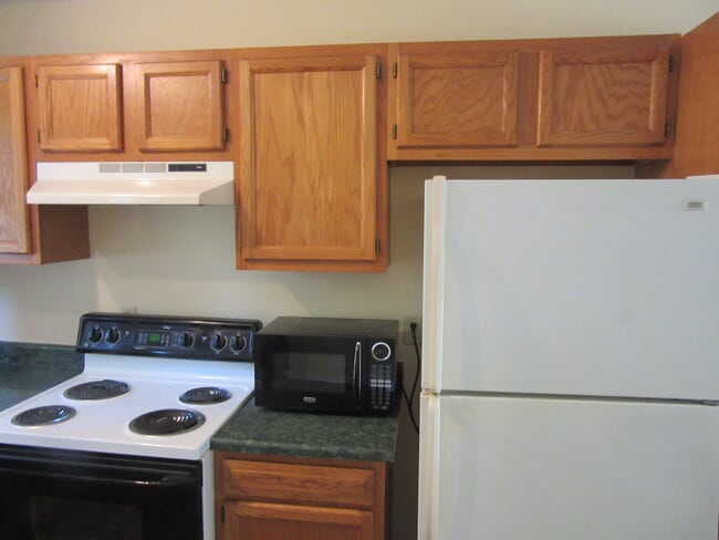 Kitchen Area - Fridge & Stove & Microwave - 6443 Charles Snider Rd