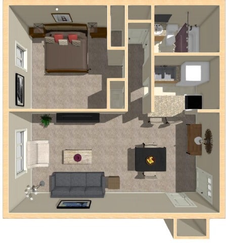 Interior Photo - Lake Point Terrace