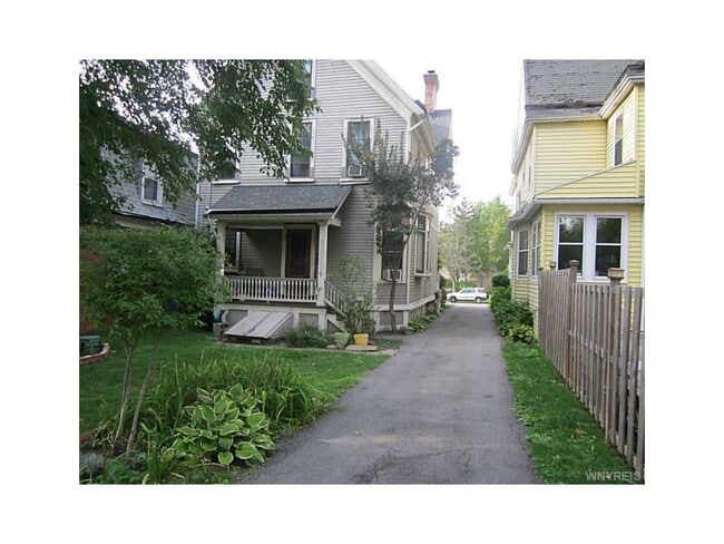 House - view from garage - 256 Bryant St