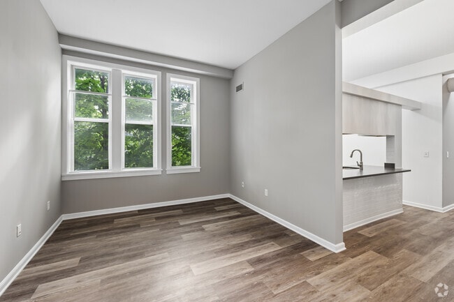 2BR, 1BA - 950SF - Living Room - Bender Apartments