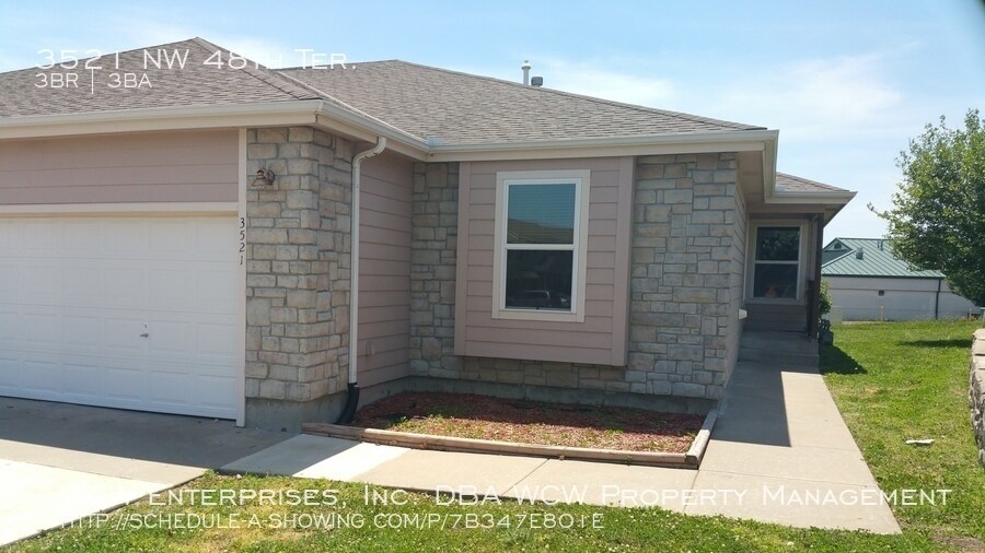 3521 NW 48th Terrace, Topeka, KS 66618 House Rental in Topeka, KS
