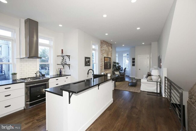 Kitchen view into Living Space - 401 M St NW