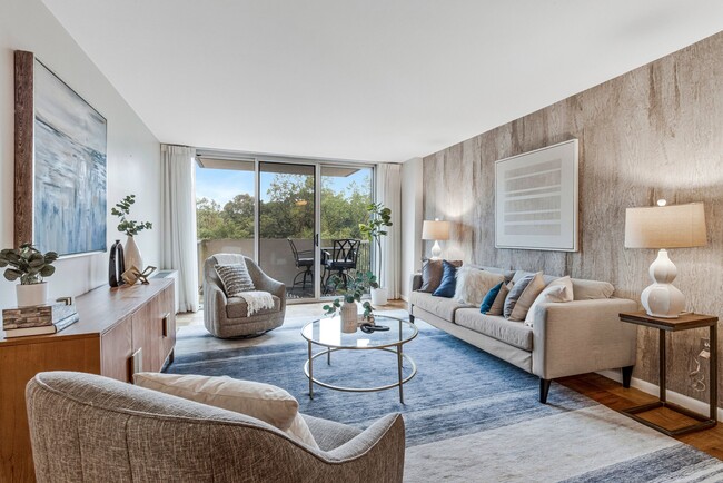 Spacious unit with balcony, park views - 2939 Van Ness St NW