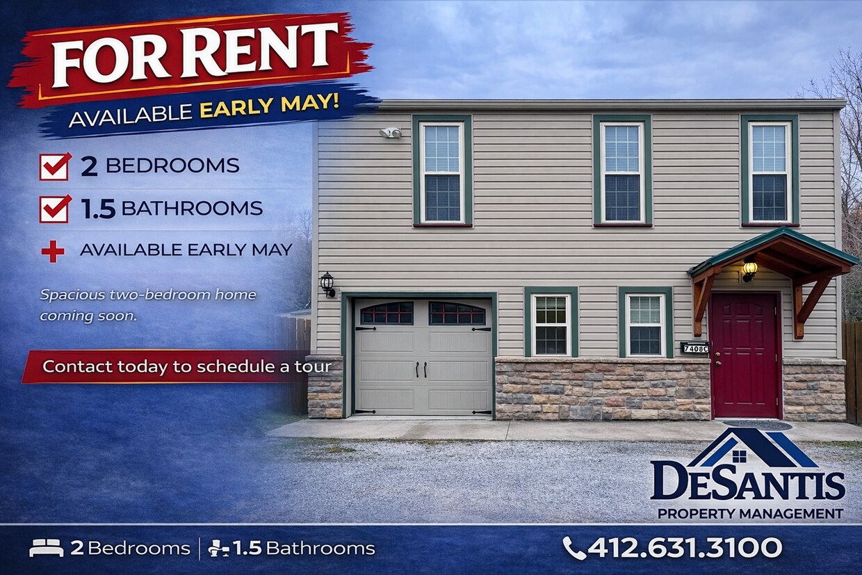 Charming Home - 2 Bed 1.5 Bath - Neville Island - Charming Home - 2 Bed 1.5 Bath - Neville Island