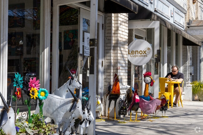 Downtown Decatur shows its unique colorful side.
