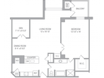 1BR/1BA DEN MODERNIZED
