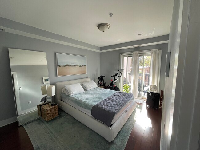 Master Bedroom with private Balcony - 1618 11th St NW