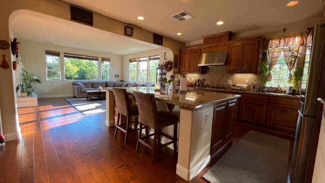 Kitchen and Family room - 297 Drummond Dr