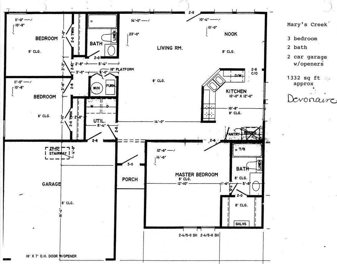 Building Photo - Full Brick 3 bedroom 2 bath 2 car garage in Mary's Creek Estates!!