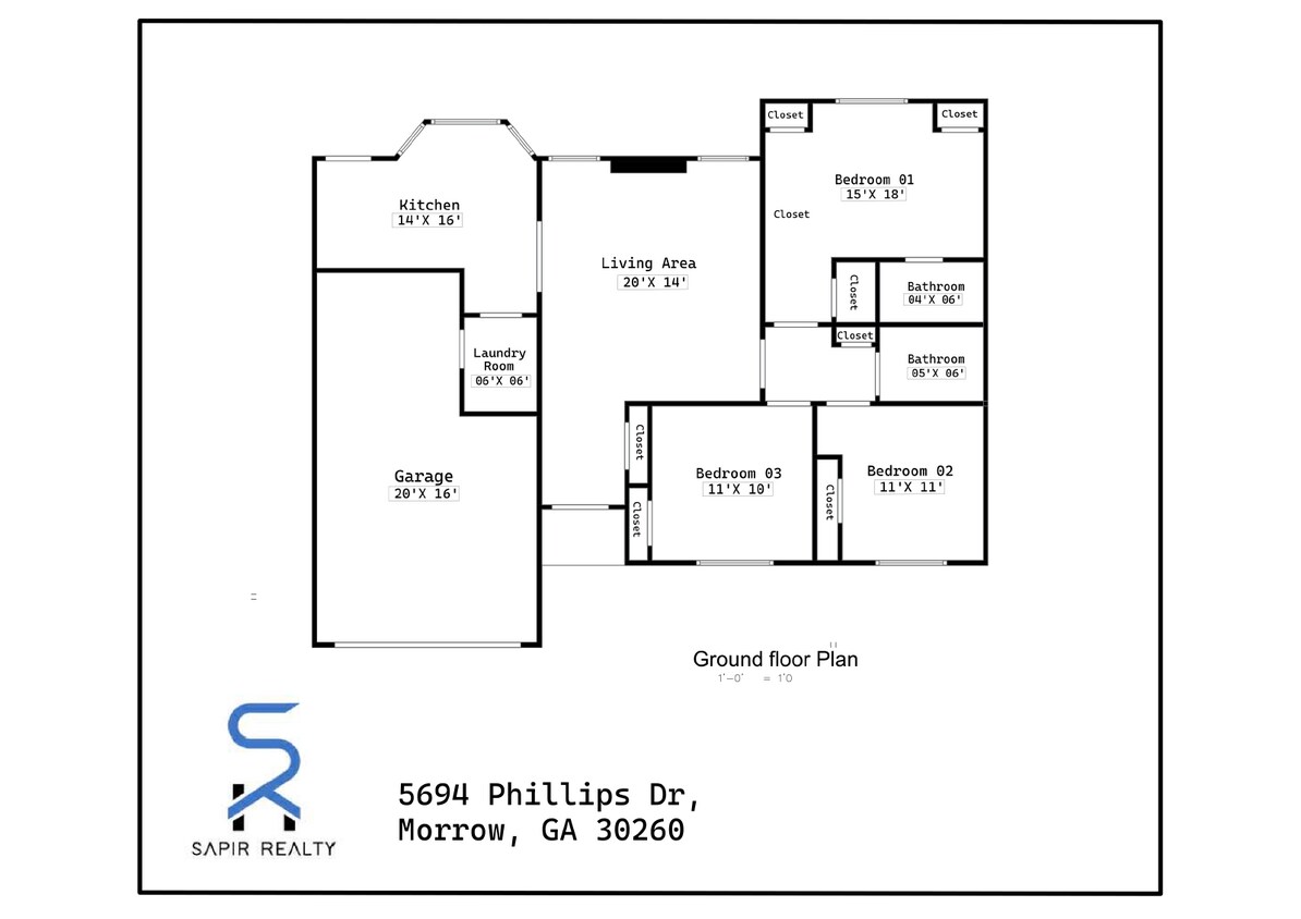 Building Photo - Charming 3-Bedroom Home with 2 Baths and 1216 Sq Ft of Comfort in Morrow, GA!