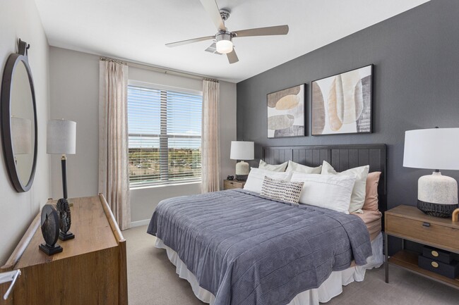 1BR, 1BA - 722SF - Bedroom - Alta Rise