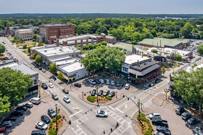 Aerial Photo - Adamson Square Lofts