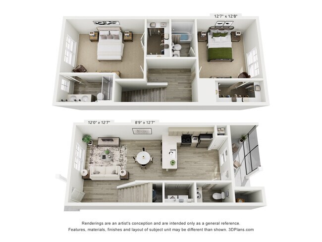 Plano de planta - Encore at Reems Creek