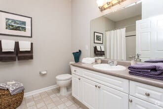 Model- Master Bathroom - Washington Crossing Apartments