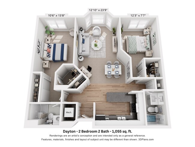 Foto del interior - The Blair Apartments