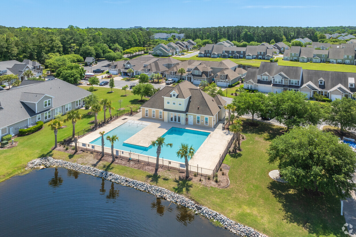 Aerial view. - Barefoot Resort & Golf