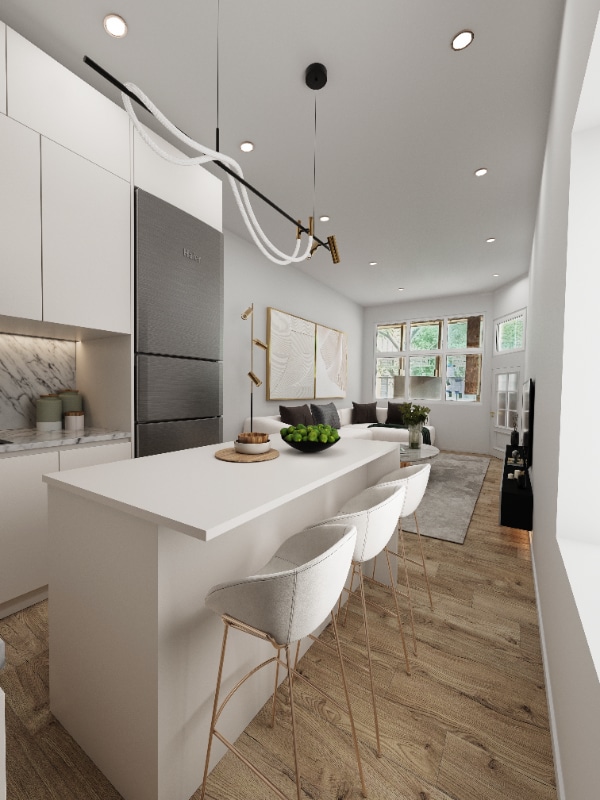 Photo - 1723 E Lombard St Townhome