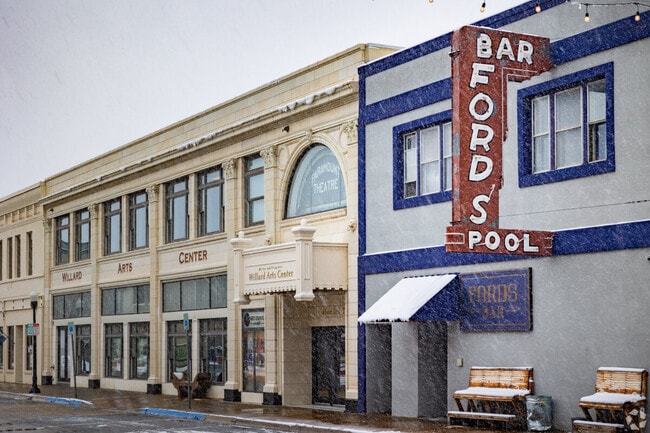 Idaho Falls has numerous local shops in historic buildings.