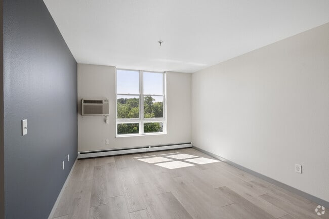 2BR, 1BA - 775SF - Living Room - Live at Pioneer Place