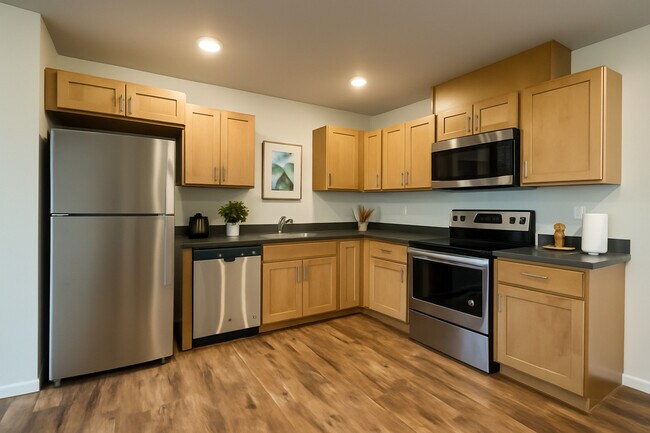 2 Bedroom / 2 Bathroom Kitchen - Quiet Meadows