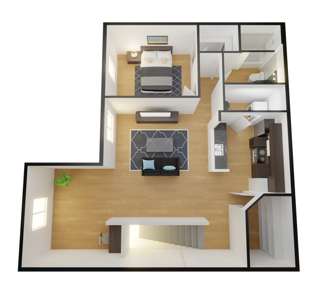 Foto del interior - Alpine Studios
