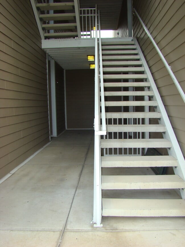 Stairs to Entrance - 8401 Callabee Way Apartment