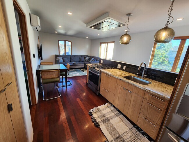 Loft Living Area - 3907 Prospect Ave