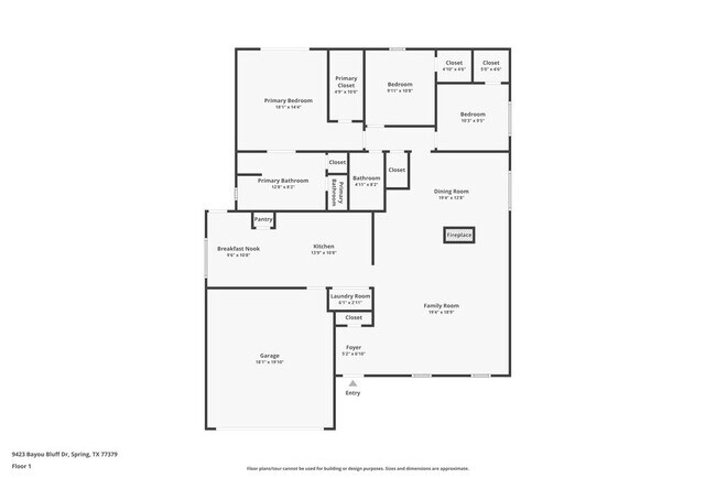 Foto del edificio - 9423 Bayou Bluff Dr