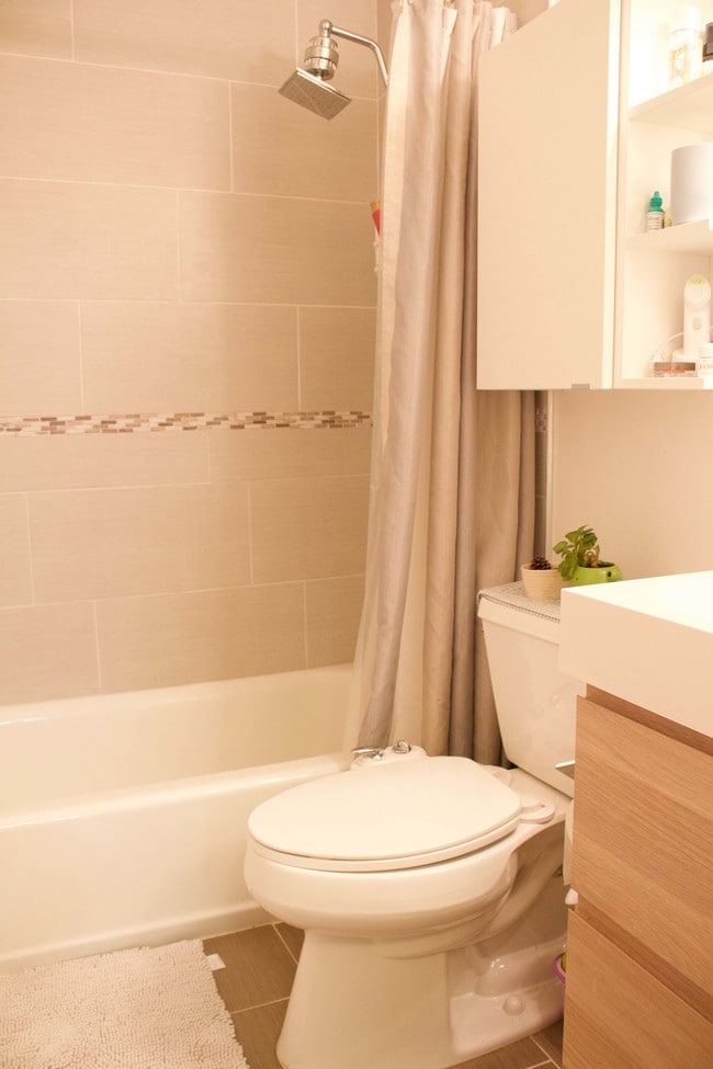 Newly remodeled bathroom - 5 Commodore Dr