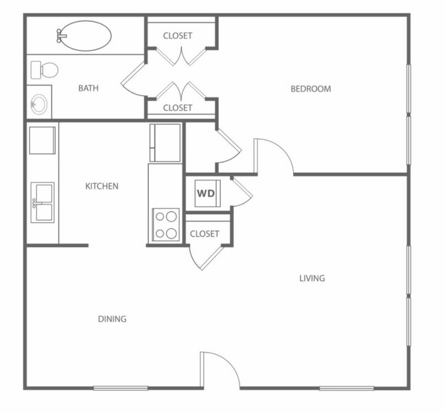 The Melrose Apartments Natchitoches, LA