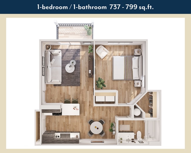 Foto del interior - The Vicara Apartments & Townhomes