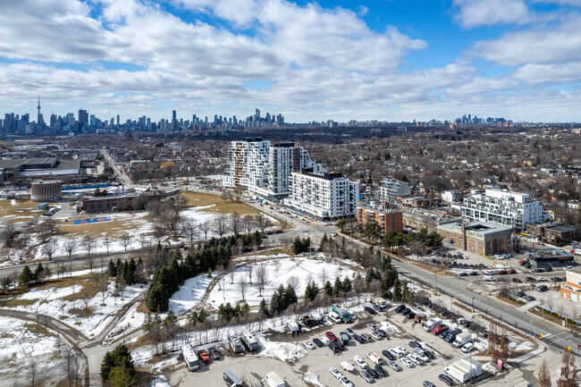 Aerial Photo - Queen & Ashbridge