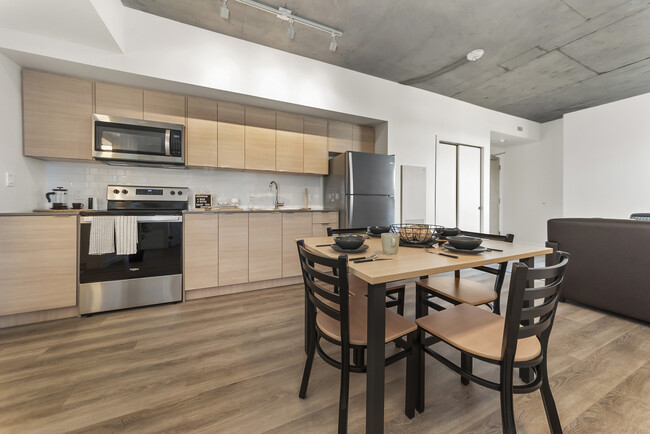 Kitchen - Laurent Student Housing